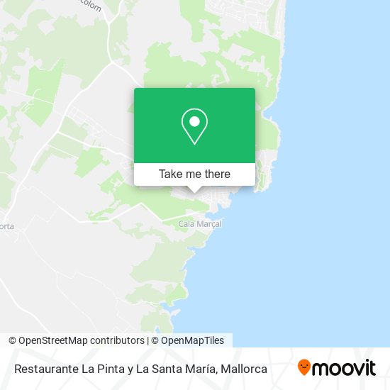 Restaurante La Pinta y La Santa María map