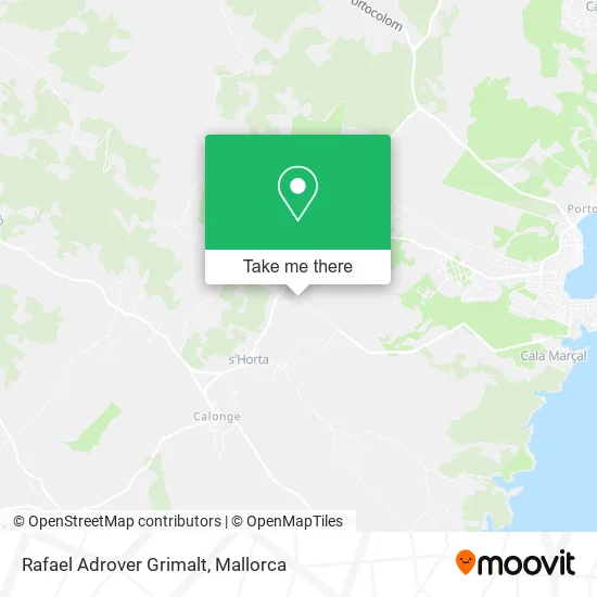 Rafael Adrover Grimalt map