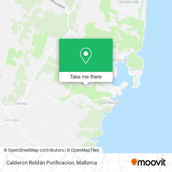Calderon Roldán Purificacion map