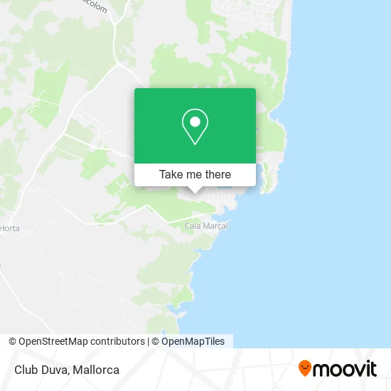Club Duva map