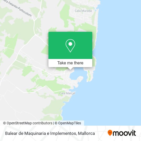 Balear de Maquinaria e Implementos map