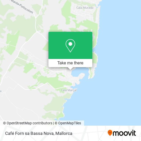 Café Forn sa Bassa Nova map