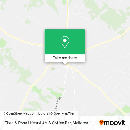 Theo & Rosa Lifestyl Art & Coffee Bar map
