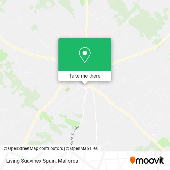 Living Suavinex Spain map