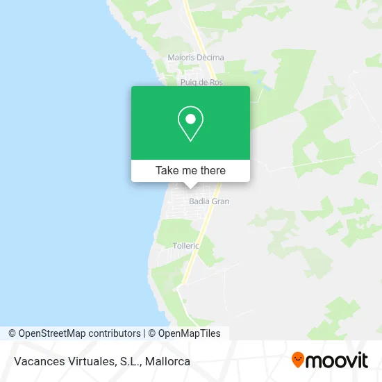 Vacances Virtuales, S.L. map