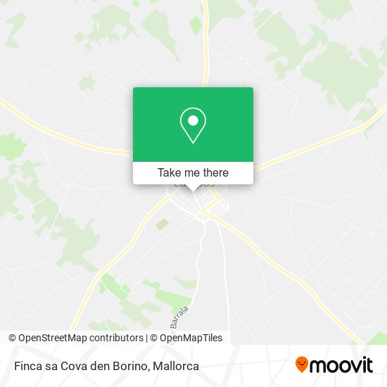 Finca sa Cova den Borino map