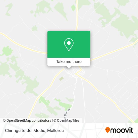 Chiringuito del Medio map