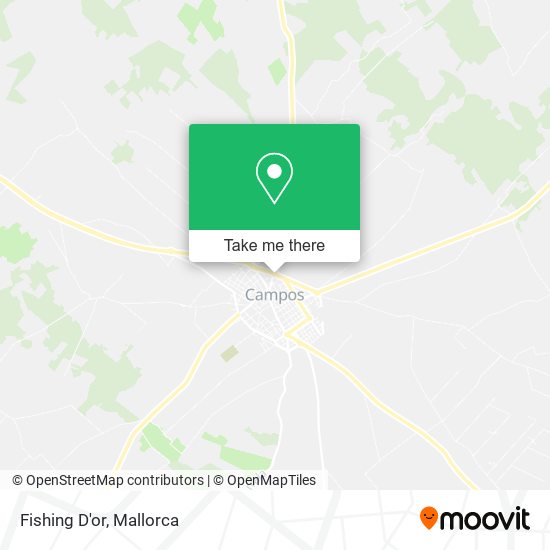 mapa Fishing D'or