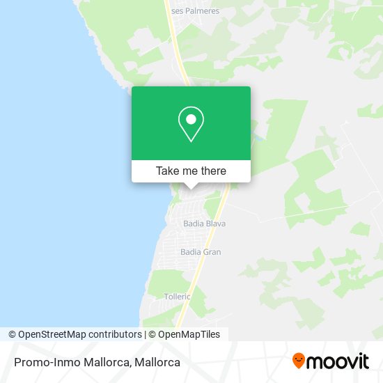 Promo-Inmo Mallorca map