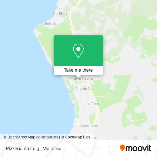 Pizzería da Luigi map