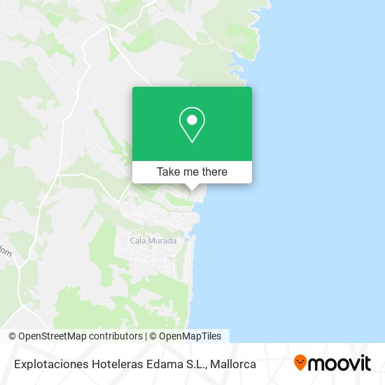 Explotaciones Hoteleras Edama S.L. map