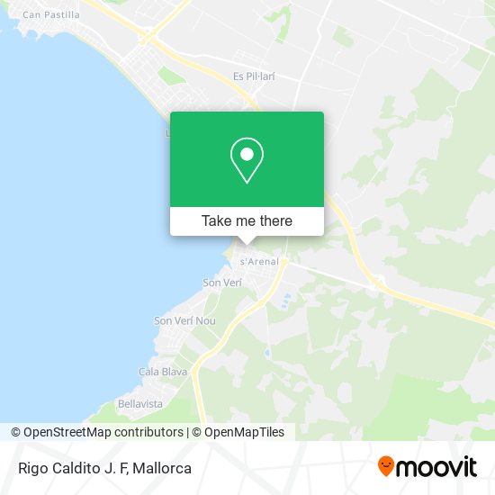 Rigo Caldito J. F map