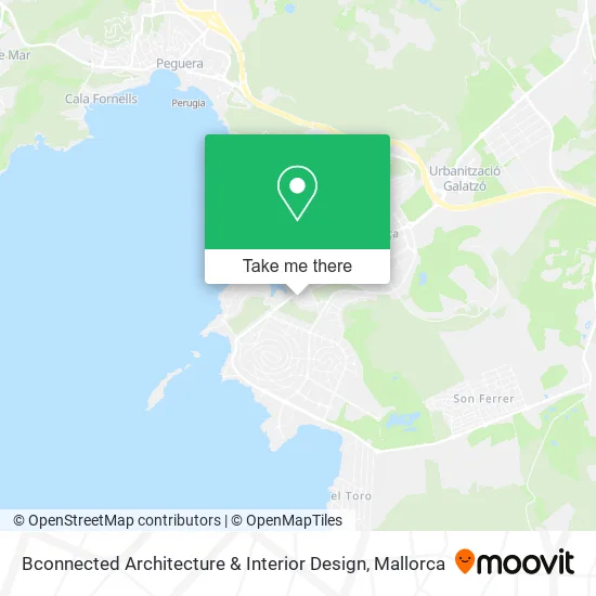 Bconnected Architecture & Interior Design map