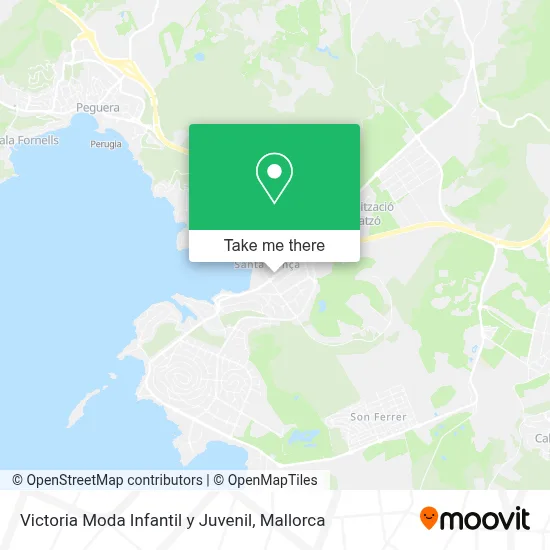 Victoria Moda Infantil y Juvenil map