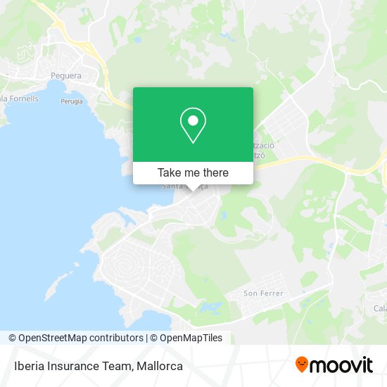Iberia Insurance Team map