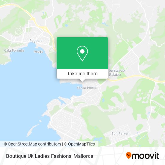 Boutique Uk Ladies Fashions map