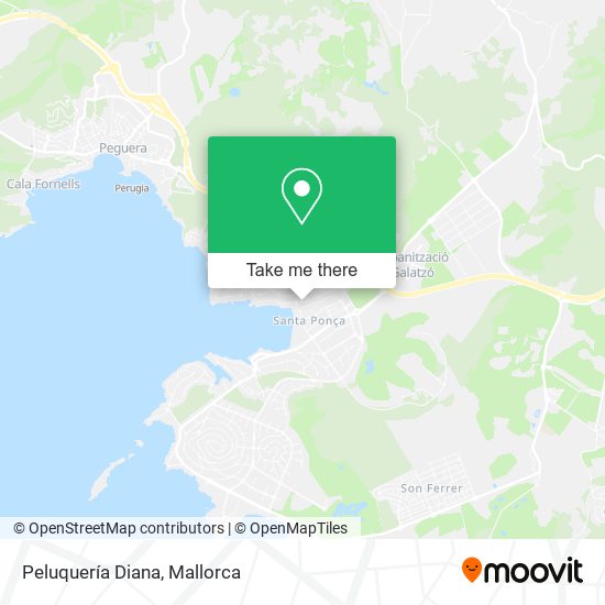 Peluquería Diana map
