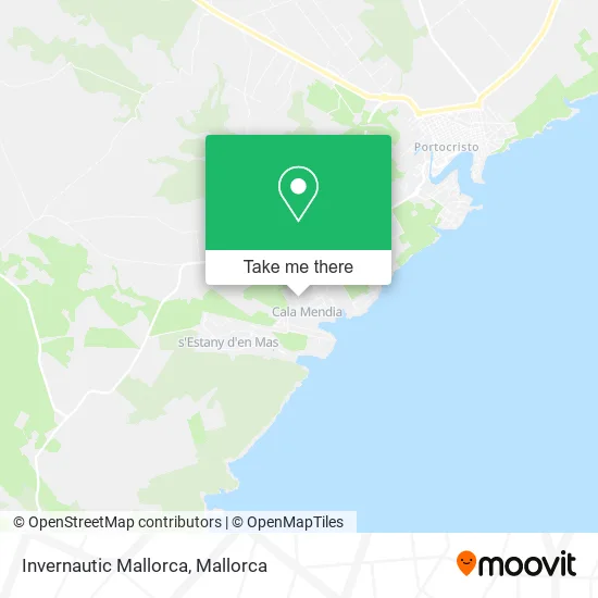 Invernautic Mallorca map