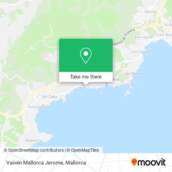 mapa Vaivén Mallorca Jerome