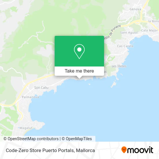 Code-Zero Store Puerto Portals map