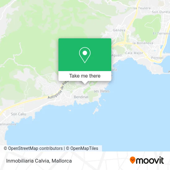 mapa Inmobiliaria Calvia