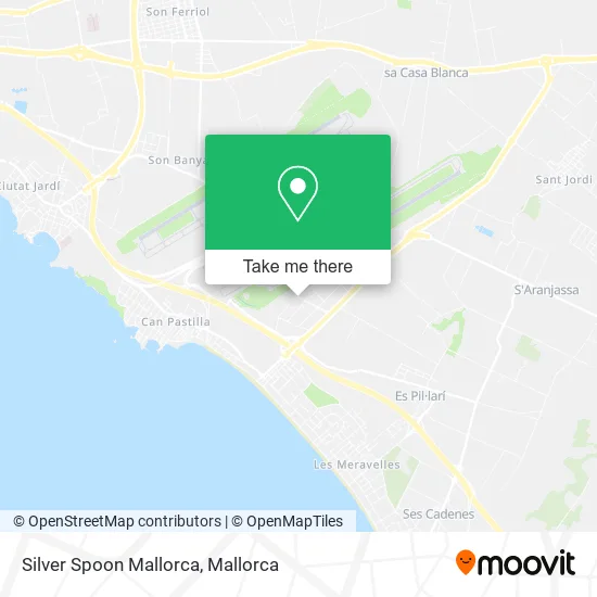 Silver Spoon Mallorca map