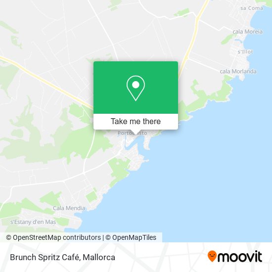 Brunch Spritz Café map