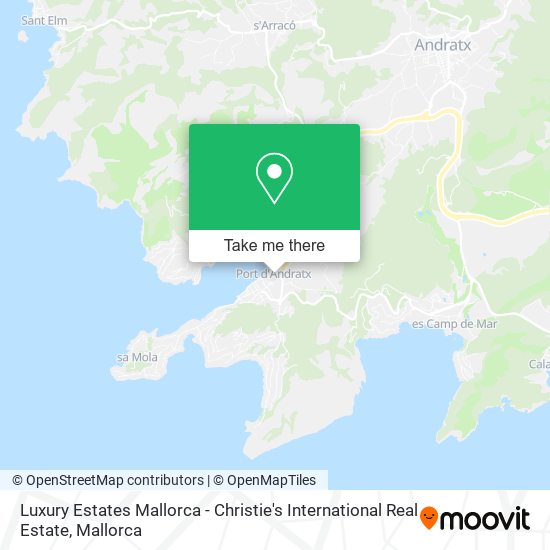 Luxury Estates Mallorca - Christie's International Real Estate map