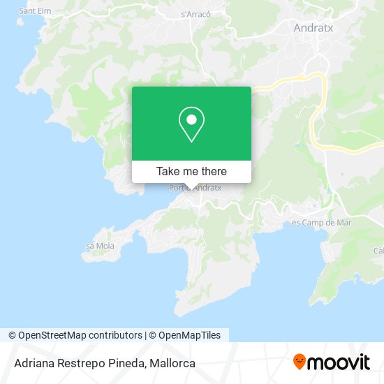 Adriana Restrepo Pineda map