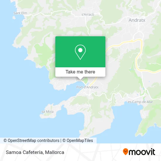 Samoa Cafetería map