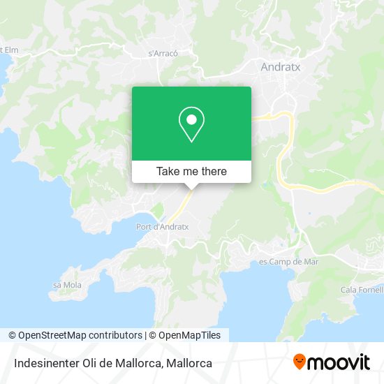 Indesinenter Oli de Mallorca map