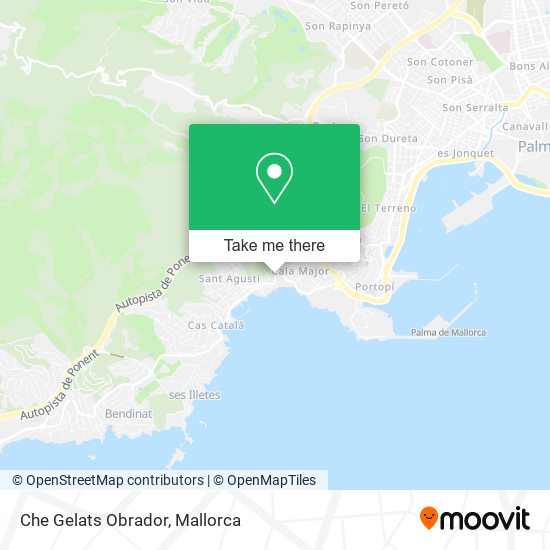 Che Gelats Obrador map