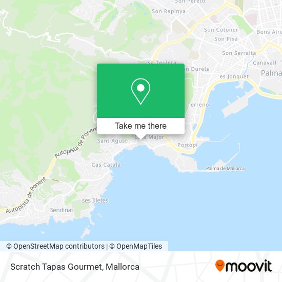 Scratch Tapas Gourmet map