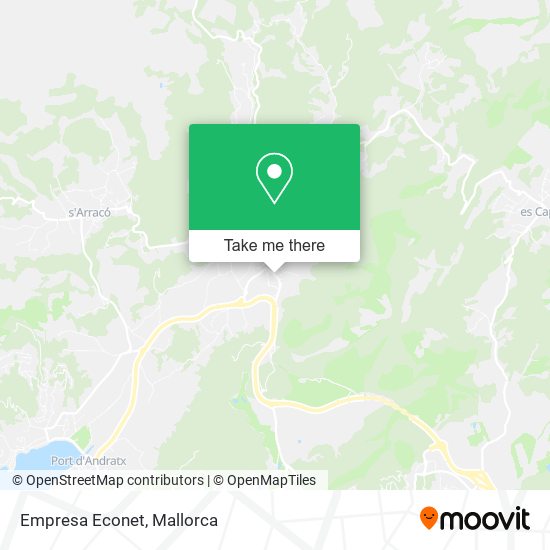 Empresa Econet map