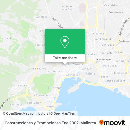 Construcciones y Promociones Ena 2002 map