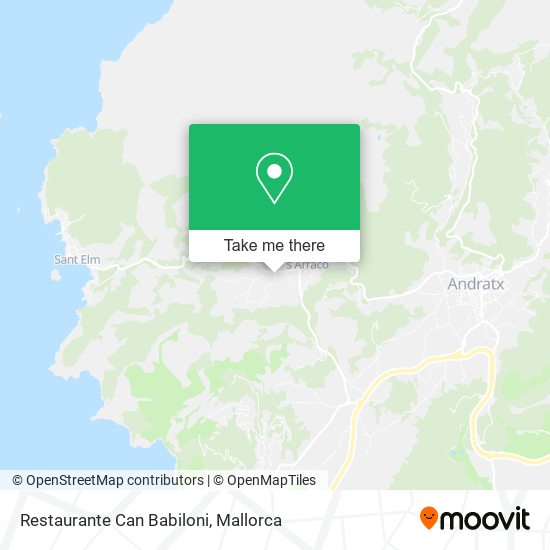 Restaurante Can Babiloni map
