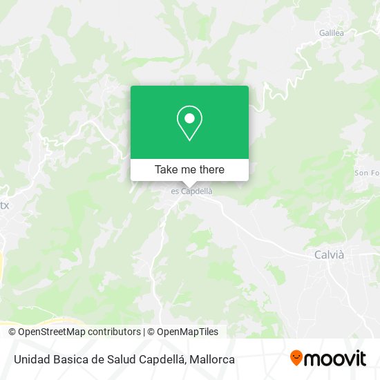 Unidad Basica de Salud Capdellá map