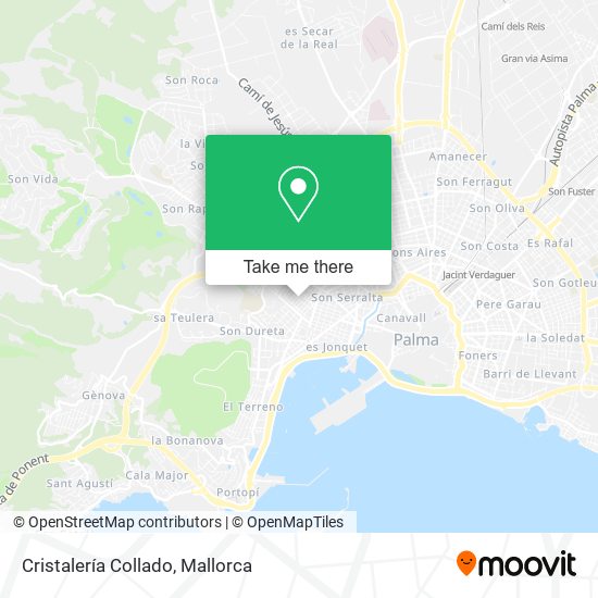 Cristalería Collado map