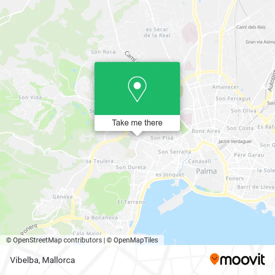 Vibelba map