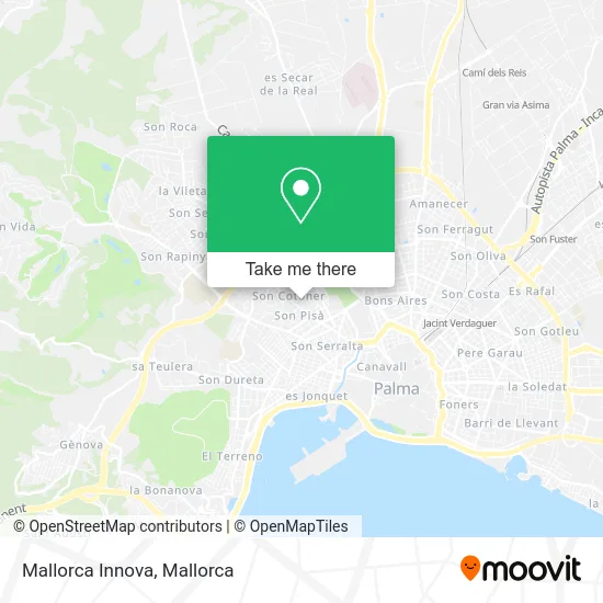 Mallorca Innova map