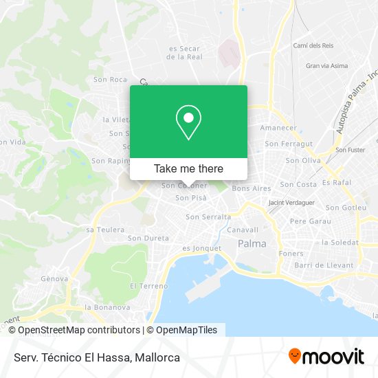 Serv. Técnico El Hassa map