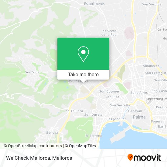 We Check Mallorca map