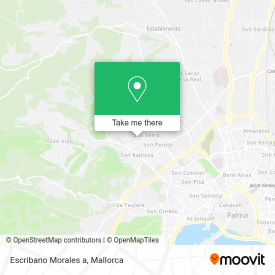 Escribano Morales a map