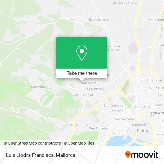 Luis Llodra Francisca map
