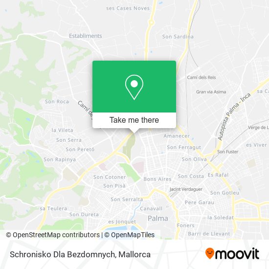 Schronisko Dla Bezdomnych map