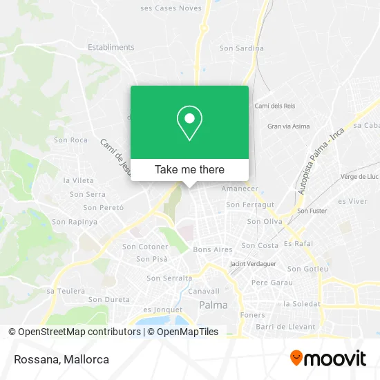 Rossana map