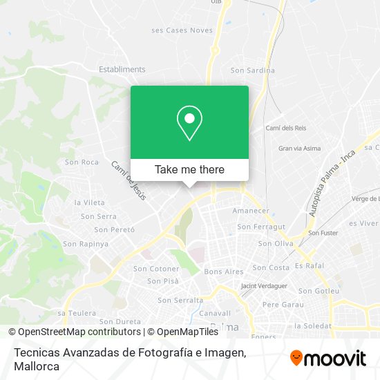 Tecnicas Avanzadas de Fotografía e Imagen map