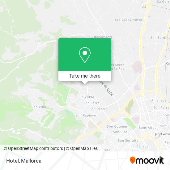 Hotel map