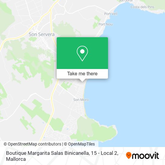 Boutique Margarita Salas Binicanella, 15 - Local 2 map