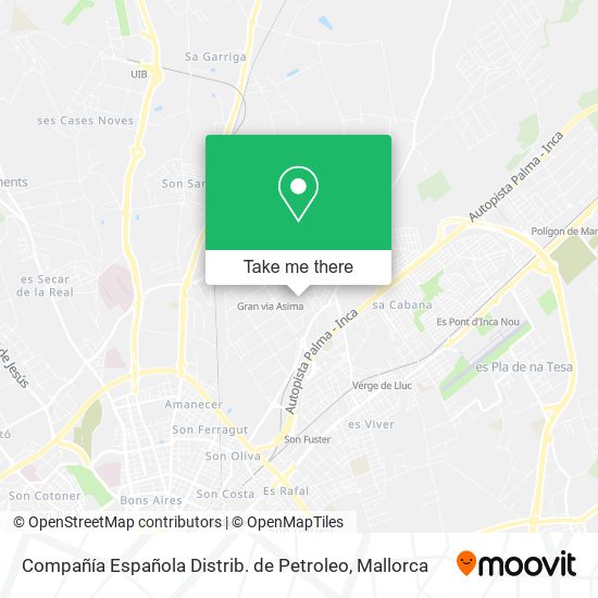 Compañía Española Distrib. de Petroleo map
